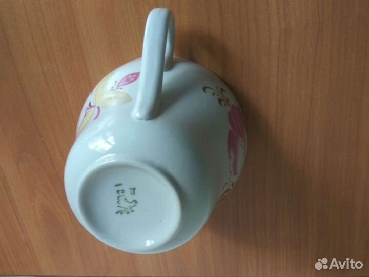 Чайная пара огромная Вербилки СССР