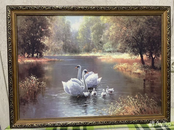 Картина «Лебеди»