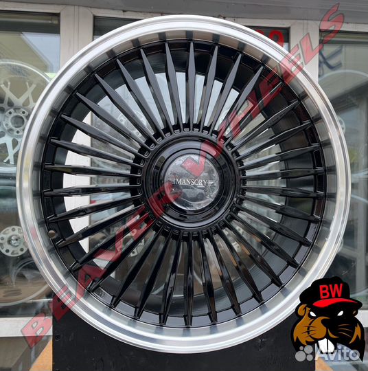 Диски R18 5x112 Mansory Black DD