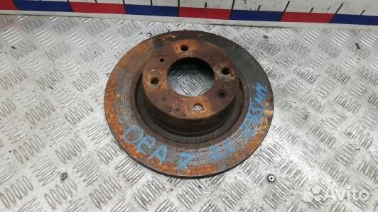 Диск тормозной задний citroen C5 1 (OEA07LR01)