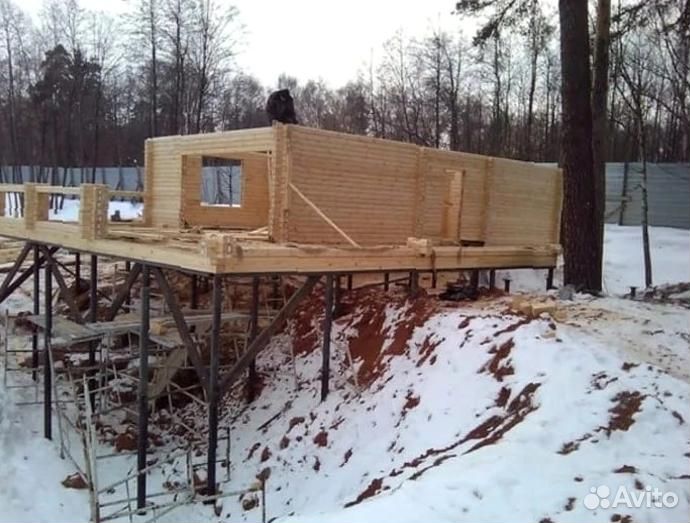 Закручивание винтовых свай