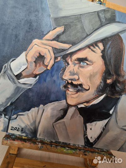 Картина Билл Мясник маслом