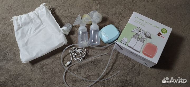 Молокоотсос электрический двойной