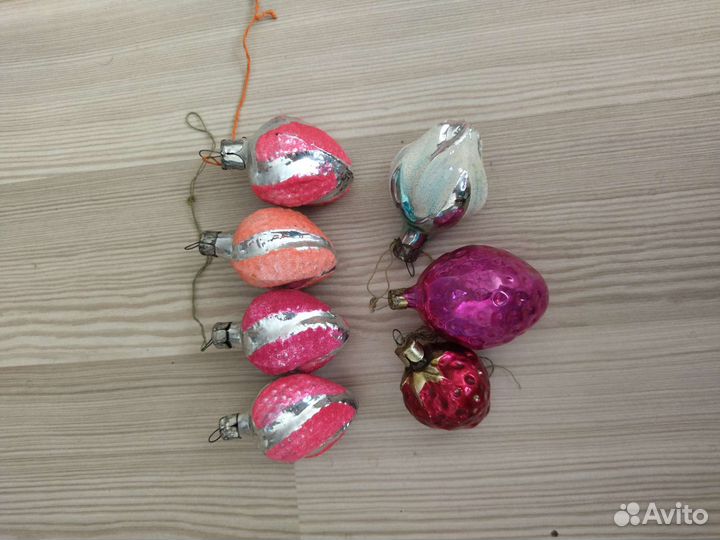 Елочные игрушки СССР