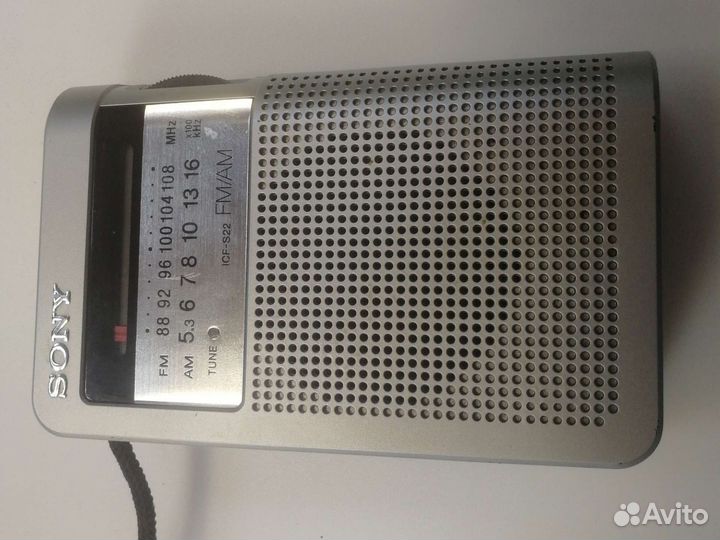 Радиоприемник sony icf-s22