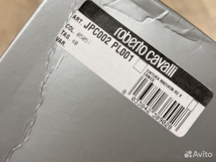 Ремень женский натуральная кожа roberto cavalli