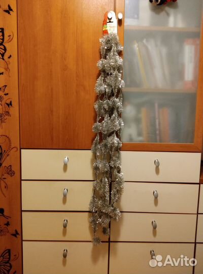 Мишура елочная