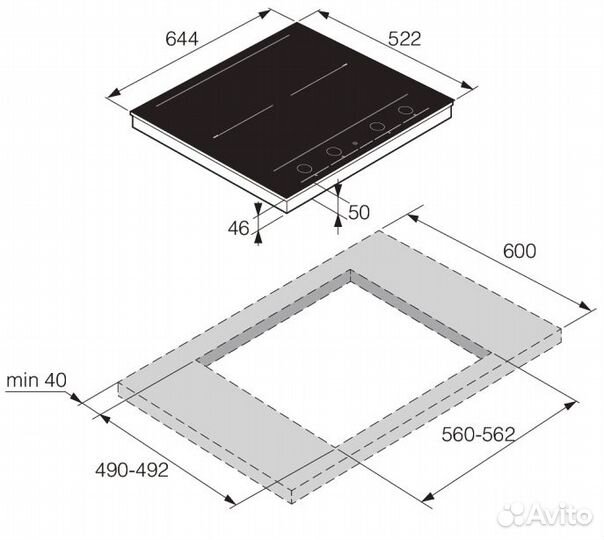 Варочная панель Asko HID654GC