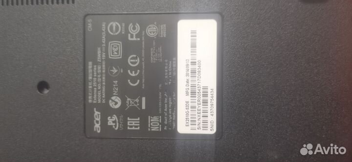 Ноутбук acer Z5WBH