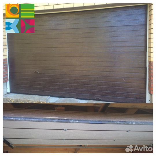 Секционные ворота alutech