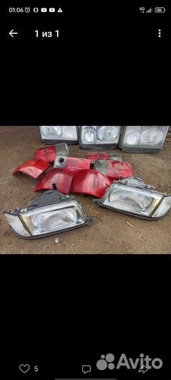Фонари фары Audi 80 б4 б3