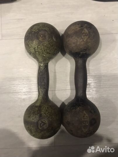 Гантели 8 кг СССР