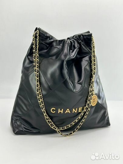 Сумка женская мешок натуральная кожа Chanel