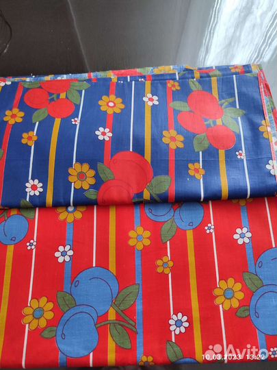 Отрезы ткани хлопок СССР