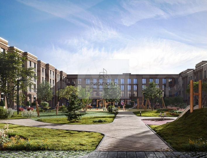 2-к. квартира, 58,2 м², 2/4 эт.