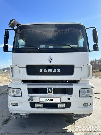 КАМАЗ 65206-Т5 с полуприцепом, 2019