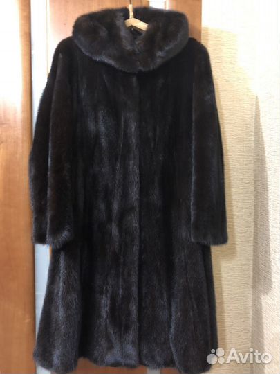 Шуба норковая б/у