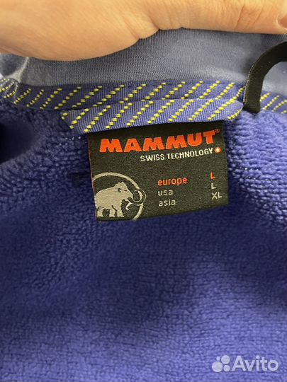 Флисовая кофта mammut