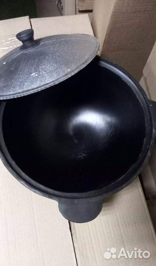 Казан чугyнный 4 литрa