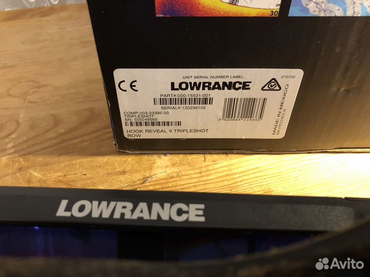 Эхолот lowrance hook reveal 9 tripleshot