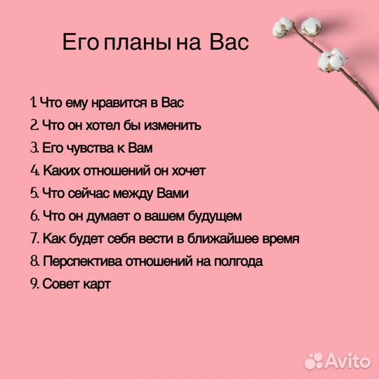Предложение услуг
