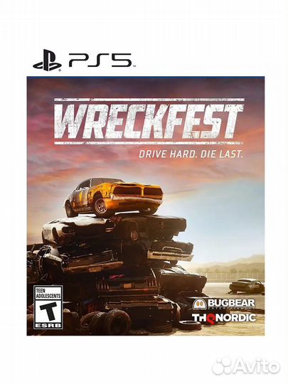 Wreckfest ps5 диск