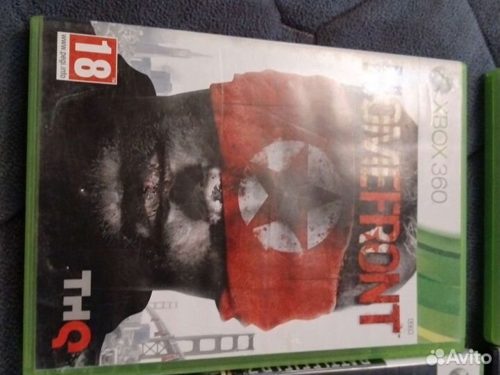 Диски на xbox 360 и на ps2