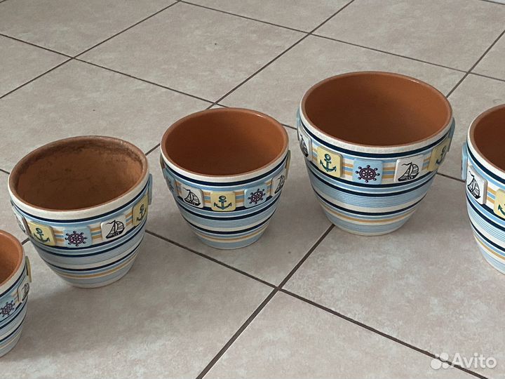 Вазоны для цветов пластик