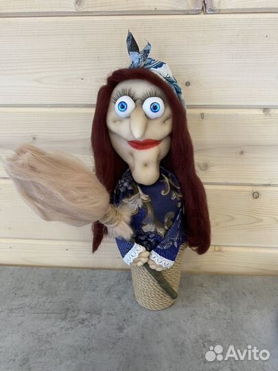 Бабка Ёжка ручной работы
