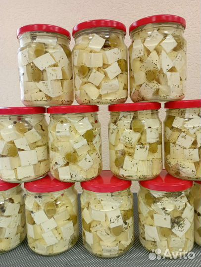 Сыр Брынза в масле домашняя