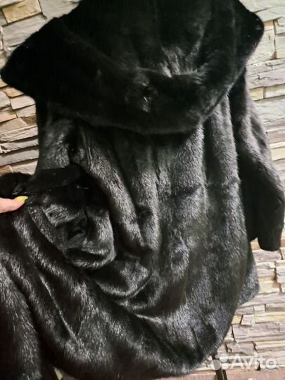 Шуба норковая 48р Алеф