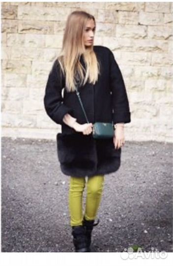 Пальто с песцом MarusiaCh