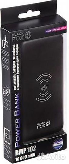 Внешняя Батарея c Беспроводной Зарядкой 10.000mAh