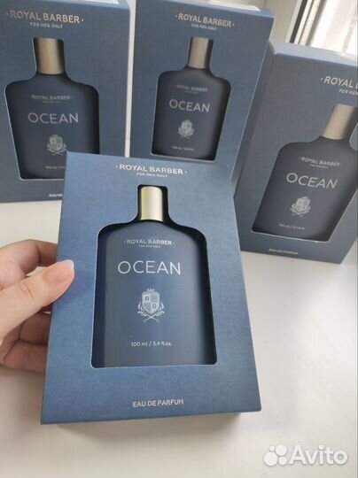 Новый мужской парфюм от Роял барбер - Океан 100 мл