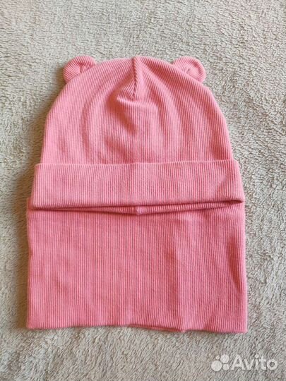 Шапки детские для девочки 6-12 мес