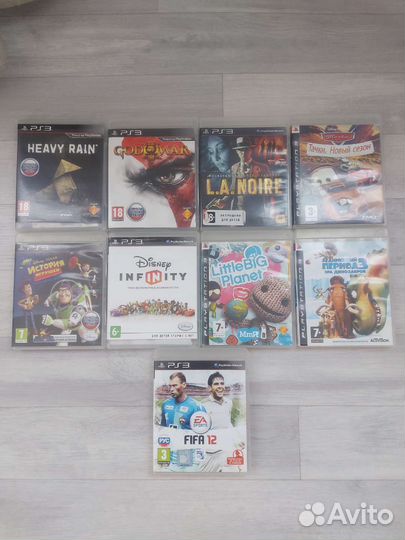 Диски на приставку ps3