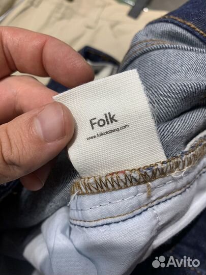 Джинсы Folk selvedge denim оригинал