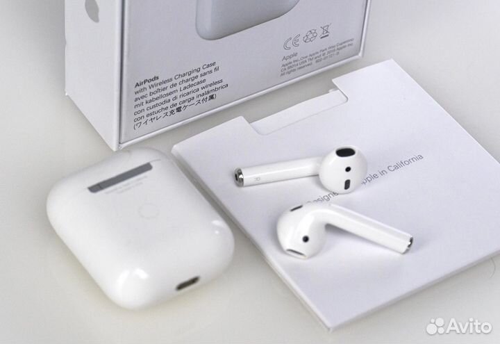 Беспроводные наушники apple airpods 2