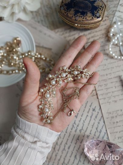 Изящное винтажное колье