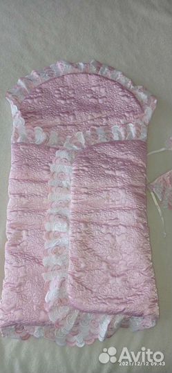 Конверт на выписку для девочки