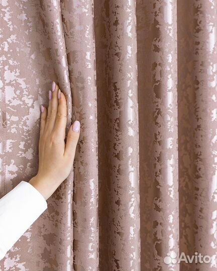 Шторы мрамор версаль розовый новые пошив