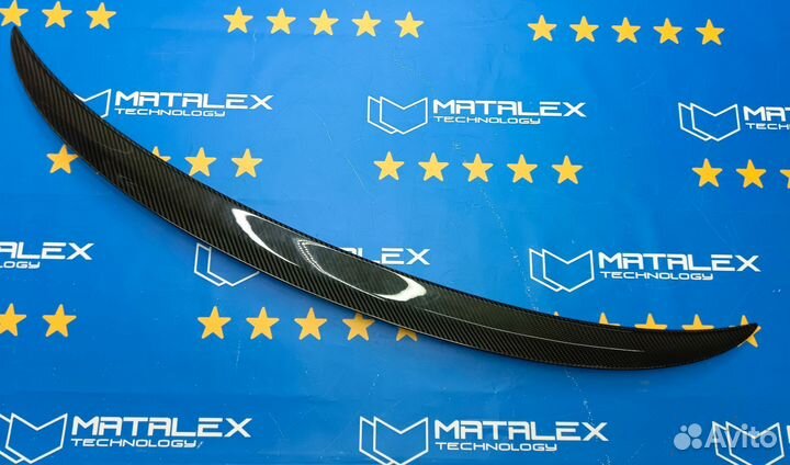 Спойлер на BMW F30, карбон