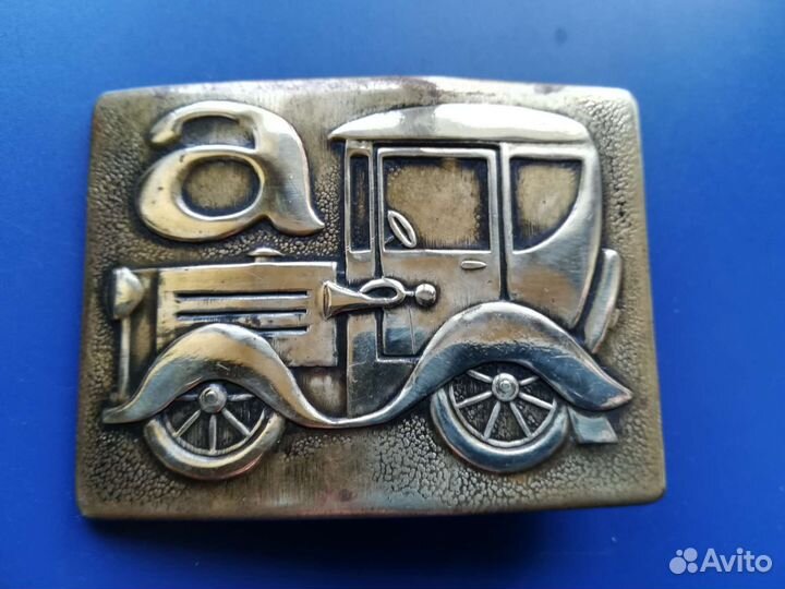 Винтажная пряжка на ремень
