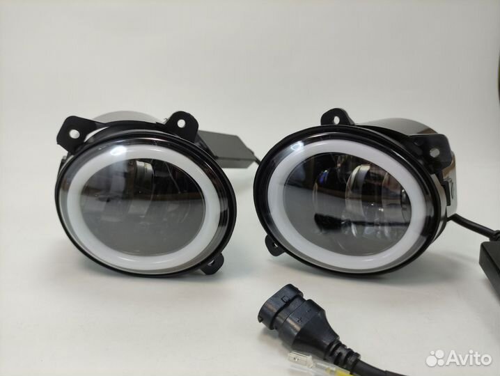 Фары птф LED Гранта Калина Ларгус 70W DRL