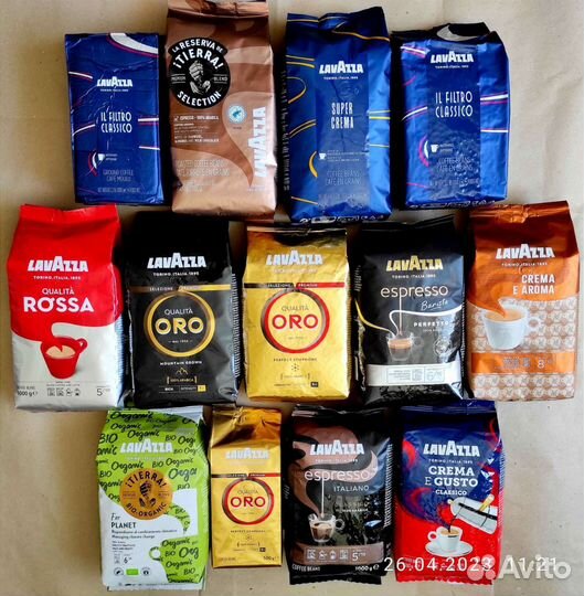 Кофе Lavazza Зёрна 1кг