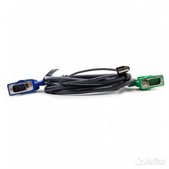 Aten 2L-5202U KVM кабель VGA USB на sphd-15 1,8м