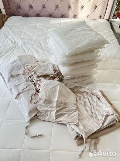 Бортики для детской кроватки