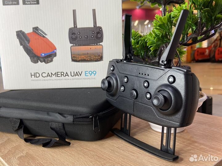 Квадрокоптер с камерой E99 HD wi-fi GPS (новый)