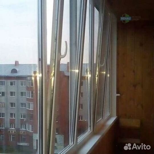 Пластиковое окно новое с установкой