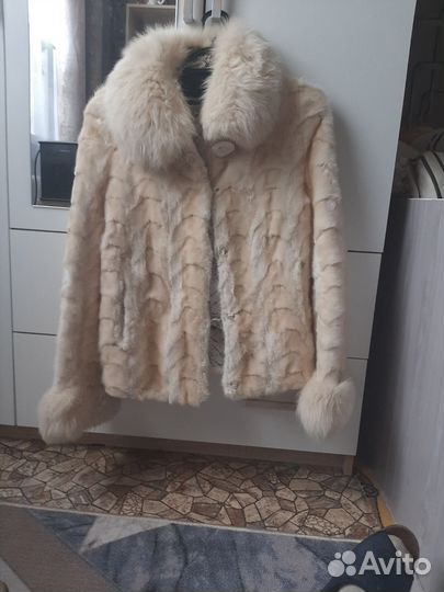 Норковый полушубок
